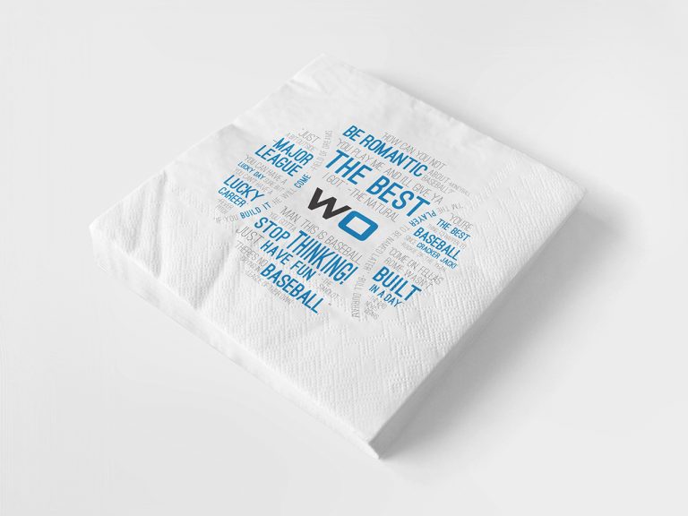 WOUC - Baseball Napkins