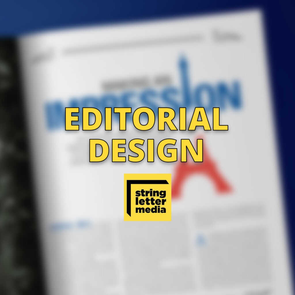 Editorial Design - Stringletter