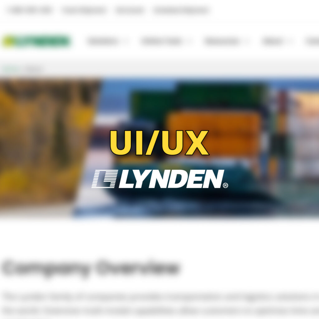 UI/UX Design - Lynden Website